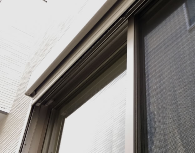 シャッターボックス内部例